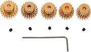 Abaodam Gear Set Tool for Model Car Truck Metal for Smooth Performance Easy to Install Golden