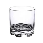 Thunder Group PLTHRG012C 12 oz Clear Polycarbonate Stackable Rocks Glass