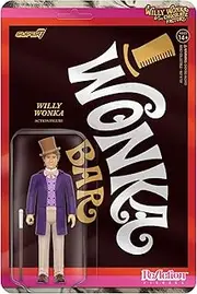 Super7 Willy Wonka & The Chocolate Factory Reaction Figures Wave 01 - Willy Wonka Action Figure