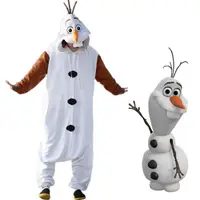 在飛比找樂天市場購物網優惠-聖誕節派對親子裝雪寶服裝冰雪奇緣雪人服飾cos角色扮演演出服