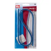 20" Curved, Purple Flexible Ruler, Blue