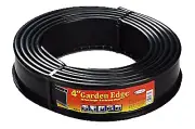 Suncast ICE205 Polyethylene Lawn Edging, Black, 4 In. x 20 Ft. - Quantity 5