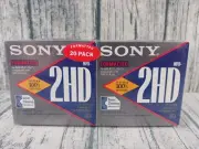 Sony Micro Floppy Disks (10MFD-2HDBF) Double Sided Formatted (20-Pack) Brand New