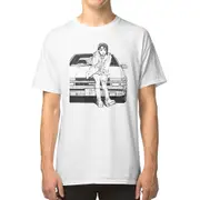 Initial D Natsuki Drift Touge Anime Eurobeat T-shirt TEE