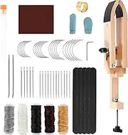 GOKENA Leather Stitching Pony Clamp Stitching Pony Table Desktop Pony Horse Clamp DIY Leather Stitching Clamp Leathercraft Repair Tools for DIY Hand Leather Sewing and Leather Working Clamp