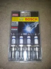 BOSCH PLATINUM IR FUSION SPARK PLUGS F4-4 fits AUDI 80 90 100 2.3L, BMW 318 1.8L