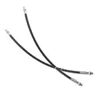 2Pcs Universal 20" 1/8" NPT GreaseGun Flex Hose Flex Grease Hose Extension