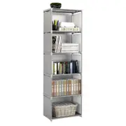 Simple Multi-layer Bookshelf Closet Organizer