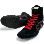 ASICS Wrestling Shoes 1083A001 Black/Black(Red) EX-EO(TWR900) Successor Japan