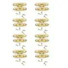 8pcs Sturdy Iron Hasp Latches and Hinges Accessory for Rustics Box