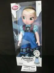 Disney Store Authentic Animator's doll action figure Toddler Elsa Ice Queen 16"