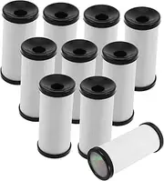 Yardwe 10 Sets Creative Kaleidoscope for DIY Blank Paper Plastic Kaleidoscopes Educational Playthings for Imagination and Portable Fun
