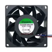 1PCS SUNON Fan PE80382B2-Q00U-AA9 DC24V 9.60W 8cm 3-wire cooling fan 80*38mm