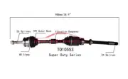 CV Axle Assembly-Shaft PROTECH TO10553 fits 06-12 Toyota RAV4 (for: Toyota)