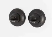 Alno A8250-DKBRZ Sierra Bath Glass Shelf Brackets Only Dark Bronze