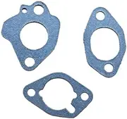 3-Piece Gasket Set for Robin for Sub/aru EX17 EX21 Engine Motor Pump Carburetor Gasket Parts Replacement(5 X Gasket Kit)