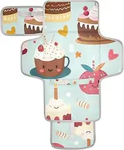 Reusable Diaper Changing Pads with Tissue Pocket Baby Diaper Changing pad Lightweight & Foldable Changing Station