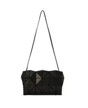 Geometric shoulder bag One size Black