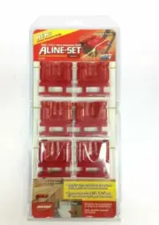 Construction Concrete Forms Wood Fences Walls Posts Frames Aligning Tool Set 6PK