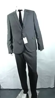 NEW PAUL SMITH M2R- MEN GREY SOHO WOOL SUIT FULLY LINED SIZE 46 / 56 RRP £535