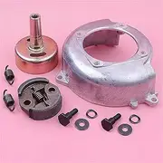 SUOKA 9T Clutch Drum Fan Cover Kit for Honda GX25 Lawnmower Engine Part 19611-Z0H-000, 22000-ZM3-003 Bolt Washer Spring Set