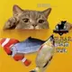 【寵物花園】 貓薄荷絨毛玩具 貓草 抱枕 香魚 雞腿 食物 貓草魚