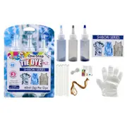One Step 3 Color Tie Dye Kit - Classic Super Max Vibrant Bright Colour NON-Toxic