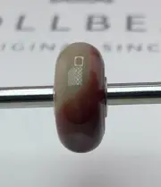 Trollbeads Brown Mookaite Bead