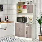 Giantex Buffet Sideboard Storage Cupboard Cabinet Freestanding Kitchen Pantry