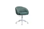 Maestro Furniture Marquin Boucle Fabric Computer Desk Task Office Working Chair Green