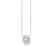 Buy Necklace with halo pedant with white zirconia by Thomas Sabo online - THOMAS SABO Australia