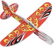 Foam Glider Planes for Kids, Flying Airplanes for Kids | Building Helicopter Portable Aircraft Model for Indoor Outdoor Park Classroom Beach Backyard Party