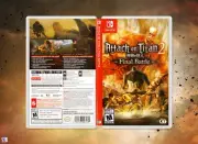 Attack on Titan 2 COVER ART: Replacement Insert / Case for Nintendo Switch