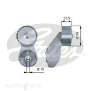 Gates Idler Pulley - 36501