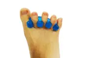 1 Pair Axign Wide 5 Toe Based Separator Medical Silicone Bunion Pain Relief Spacer