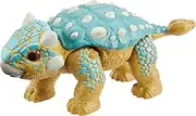 Jurassic World Camp Cretaceous Attack Pack Ankylosaurus Bumpy Dinosaur Figure with 5 Articulation Points, Realistic Sculpting & Texture; for Ages 4 Years Old & Up