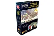 Bolt Action - 8th Army 25 Pounder Light Artillery, Quad & Limber