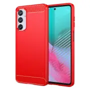 MOFI JK TPU Series-1 for Samsung Galaxy M54 5G/F54 5G Flexible TPU Cover Carbon Fiber Brushed