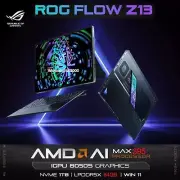 2025 ASUS ROG FLOW Z13 AMD AI 395 64G 1TB 13.4" 2.5K 500nits Dolby Vision HDR