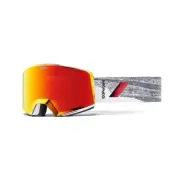 100% NORG AF HiPER Premium Protective Goggles (Sunpeak - Mirror Silver Flash ...
