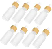NULYLU Glass Dropper Bottles Essential Oil 8pcs Empty Perfume Bottles with Dropper for Outdoor Use Portable