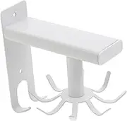 CANIGHT Kitchen Utensil Holder Multi Functional Wall Hook with Rotating Design Hanger for Easy Installation for Kitchen Bathroom and Organizing Tools Hooks