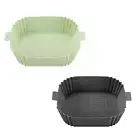 Air Fryer Silicone Pot Rectangle Air Fryer Basket for Steamers Air Fryer