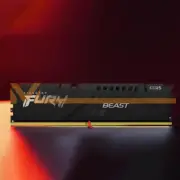 One NEW Kingston FURY Beast DDR5 5200MHz 32GB Desktop Memory