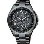 CITIZEN 星辰錶 GPS 系列 衛星鈦金計時腕錶(CC9075-52F)-43MM-黑面鈦帶【刷卡回饋 分期0利率】【APP下單點數4倍送】