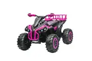 Kids Electric ATV Ride On Car Quad Bike 12V Vehicle Toy 4 Wheeler Motorised Rechargeable Battery MP3 USB LED Children