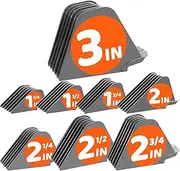 AFANSO Mega Hair Clipper Guards, 3 Inch to 1.25 Inch Extra Long Hair Clipper Guide Combs Set, 8pcs Gray, Fits Most Wahl Full Size Hair Clippers