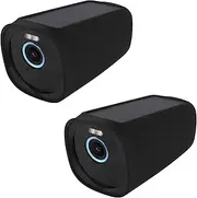[HOLACA] Waterproof Silicone Case Compatible With EufyCam 3 Camera - Soft, Lightweight, Durable With Roof - Pack of 2