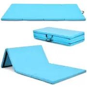 Honey Joy Gymnastics Mat Folding Panel 96" x 48" Non-Slip Waterproof Polyester