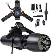 Underwater Sea Scooter, 500W Diving Swimming Booster, 10Km/h 40M Deep Waterproof, Double Propeller Portable Thrusters, for Water Sports Pool & Diving & Snorkeling & Sea Adventure